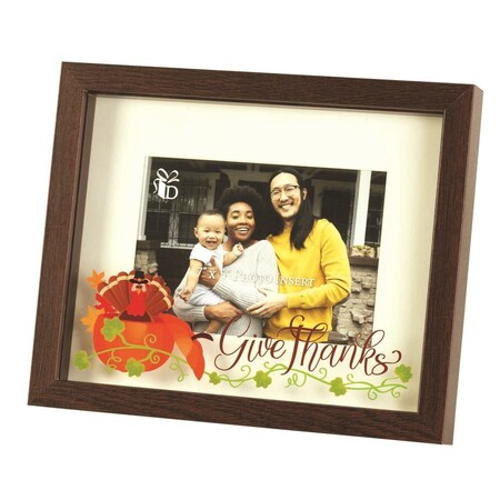 Dicksons Photo Frame Wall Give Thanks Turkey 10x8 FRMWDWAL-108-19